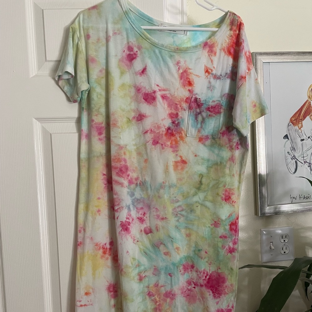 Sonnet James tie dye scout dress
